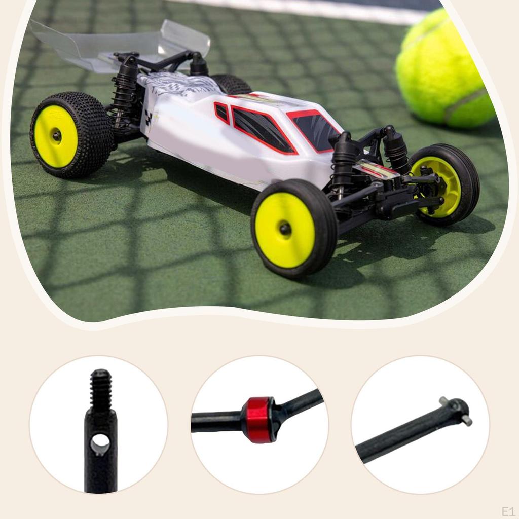 Комплект для модернизации приводного вала и оси Металлическая деталь для радиоуправляемых машин Замена для 1: 24 244016 Запасные части