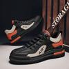 Men's Shoes 2025 Autumn and Winter New Versatile Guochao Men's Leather Surface Waterproof Casual Running Men's Sports Shoes Men's Shoes