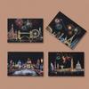 Рисунки Скретч-картины 4 шт./набор Детские Сделай Сам Скретч-картины Город