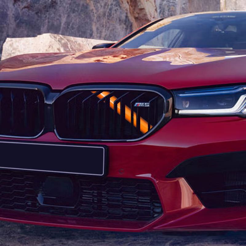 Front Grille Decorative Strip Frame Trim Cover for BMW F20 F21 F22 F23 F30 F31 F32 F33 F44 F45 1 2 3 4 Series Car Decals Sticker