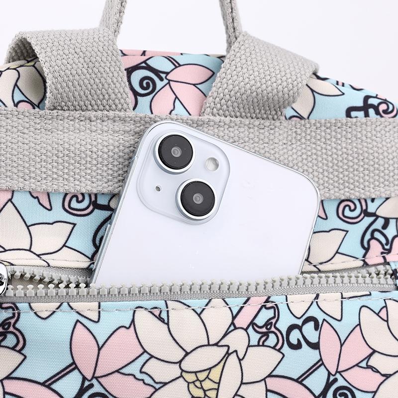 Принтованный нейлоновый рюкзак Легкий дорожный рюкзак