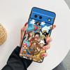 Luffys-Zoros O-nes P-ieces противоударный чехол для Google Pixel 8 7A 6A 5A 5 4 4A XL Pro 5G черный чехол для телефона мягкий чехол Fundas Capa