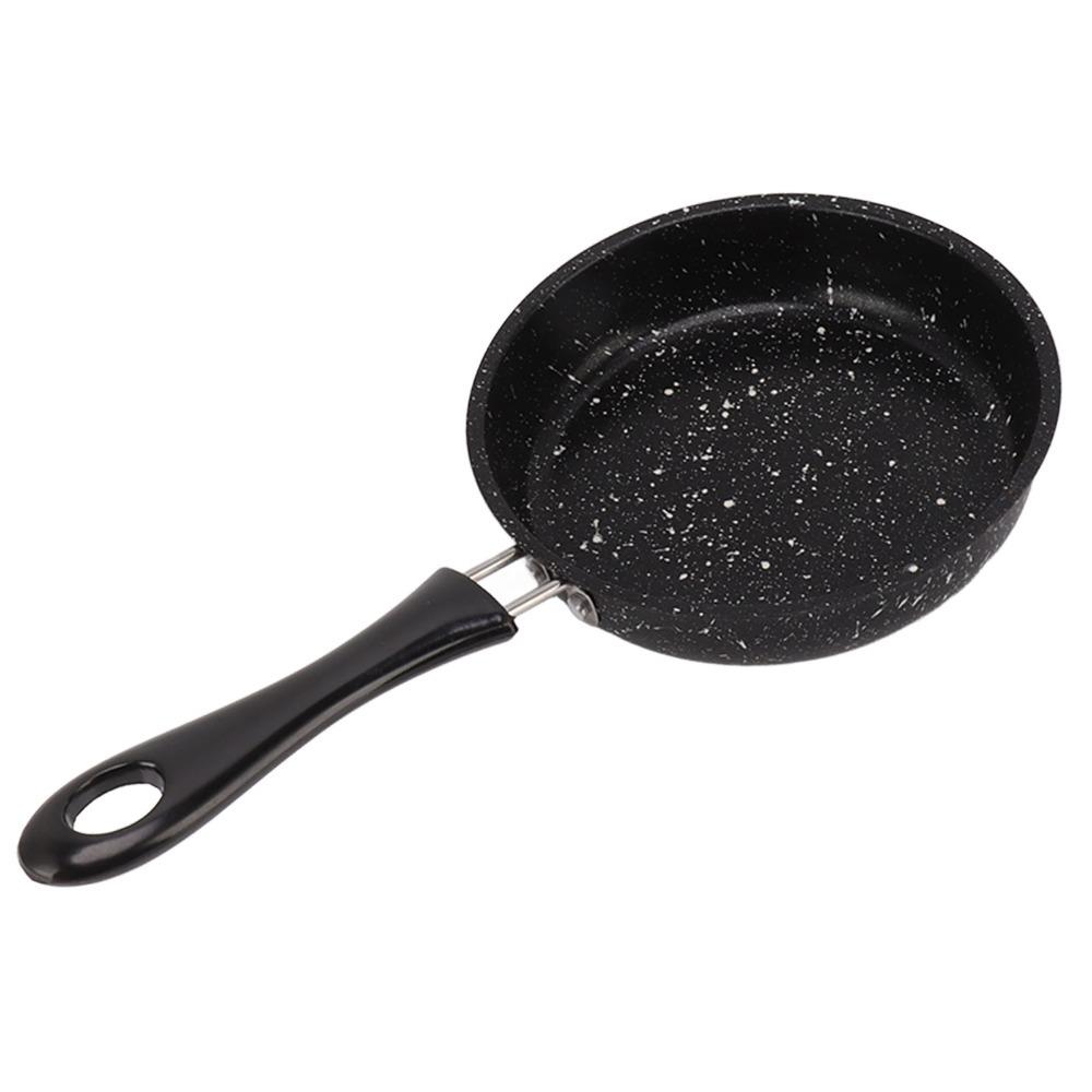Wheat Stone Coating Frying Skillet Ergonomic Handle 12CM Nonstick Frying Pan Long Lasting Dishwasher Safe Cooking Skillet Home