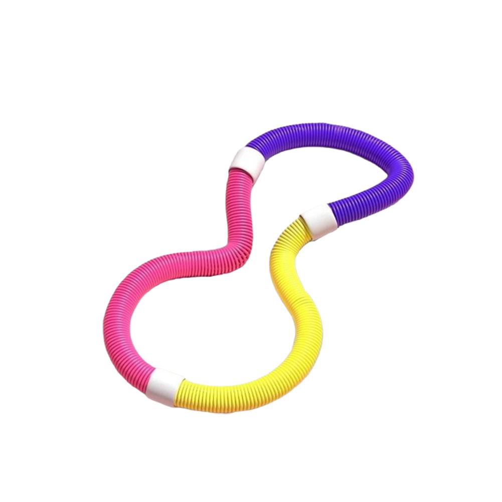 New Spring Tube Yoga Circle Fitness Waist & Tummy Tightening Exercise Equipment Fitness Circle Foldable Unisex Weight Loss