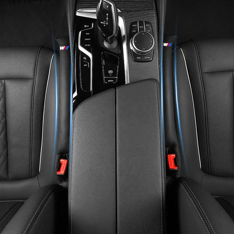 1/2Pc Car Seat Gap Filler Side Seam Plug Strip Leak-proof Filling Strip For BMW M E34 E36 E60 E90 E46 E39 E70 F10 F20 F30 X5 X6 X1 M3 M5 M6 E71 F01
