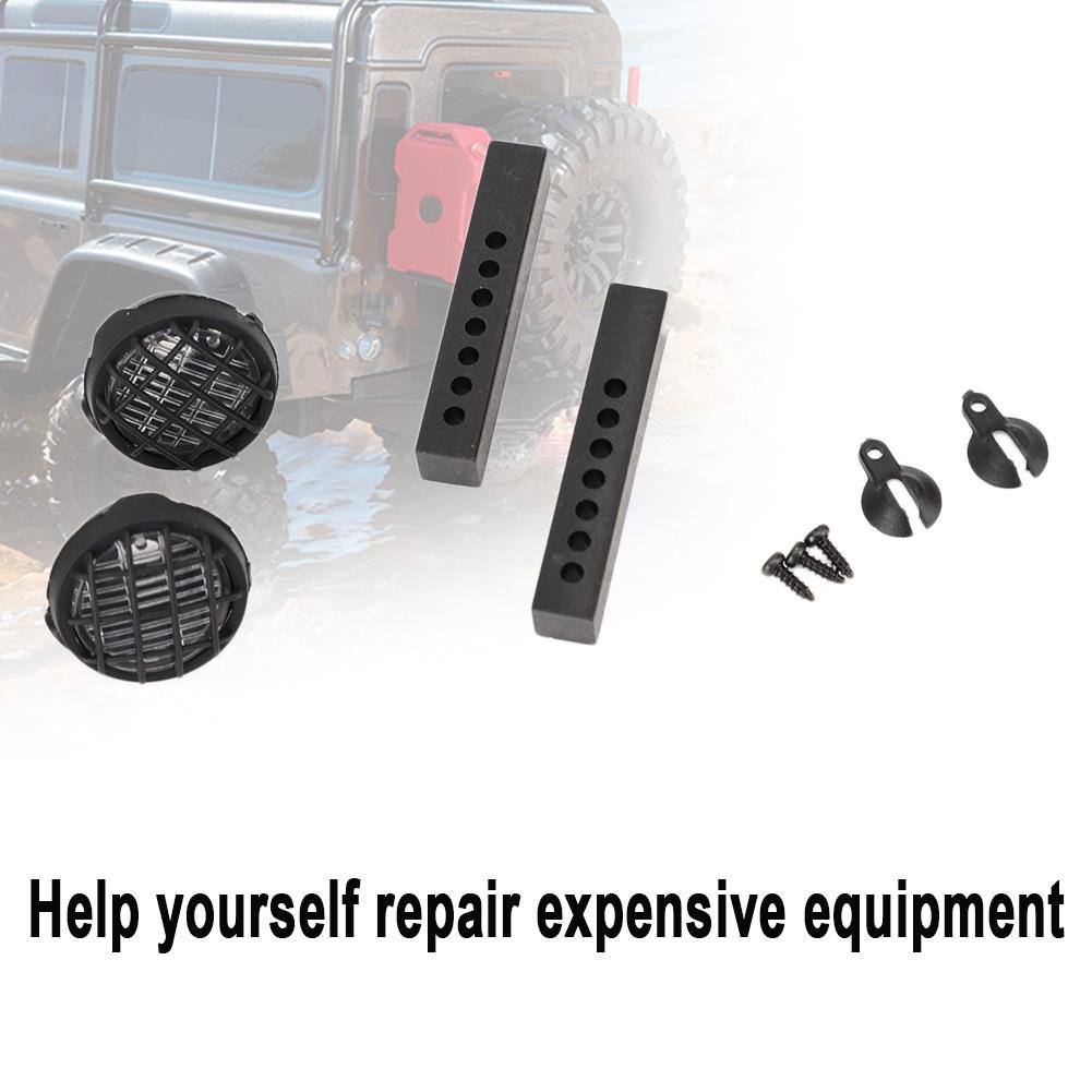 Metal Front Bumper for Land Rover Defender SCX10 D90 D110 110 RC Car Model Toy Accessoriesblack