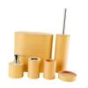 6 Pieces Bathroom Accessories Mouthwash Cup Decoration Practical Modern Toothbrush Holder Soap