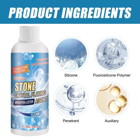 Yousheng Stone Crystal-Plating Agent Stone Surfaces Stain-Resistant Waterproof Detergent PH-balanced Oil-resistant Stone Cleaner