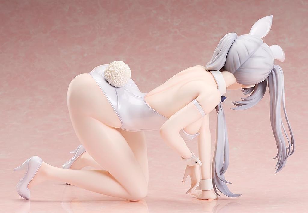 Date A Bullet White Queen Bare Leg Bunny Scale Plastic Finished Figure Ver. 1/4 Pre-painted