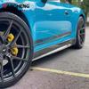 Porsche 911 991.1 Carbon Fiber V-Shaped Side Skirts & Side Spoiler Accessories
