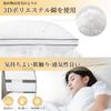 HEVUMYI Pillow, High-Resilience Pillow for a Comfortable Sleep, Relieves Neck Pain, Luxury Hotel-Quality, Suitable for Side Sleepers, Relieves