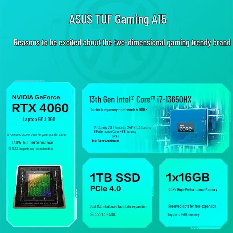 Asus Игровой ноутбук TUF Gaming F16 Pro (Китайская версия)