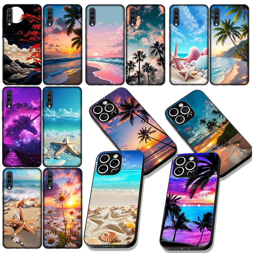 Чехол для телефона Huawei P20 P30 Mate 20 Lite Pro Y7a Y6P Y7 2019 Nova 5T 3I Mate20 с изображением гор, моря, пляжа, путешествий, вселенной, галактики