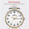 Louis Jielun Men's Large Number Business Quartz Watch