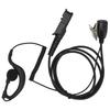 G Shape Earpiece PU Cable Walkie Talkie Earpiece with Mic PTT for XPR3500e XPR3300 XPR3000 XPR3300e