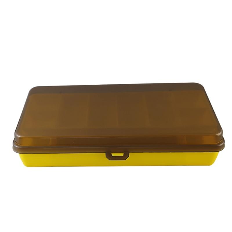 Двухслойный ящик для рыболовных снастей, кейс для инструментов для джиг-головок, спиннер-крючков, приманок, органайзеры для хранения крючков, простые в использовании