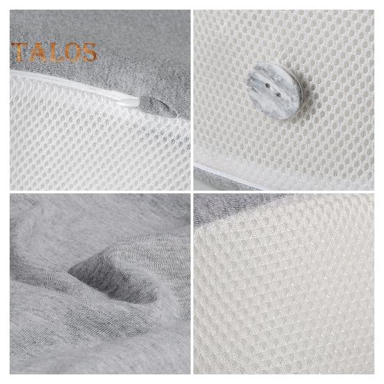 Подушка для ног Comfort Knee для спящих на боку, подушка для ног из пены с эффектом памяти для облегчения боли в спине и пояснице, эргономичная подушка для ног с регулируемым ремнем