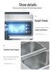 Commercial Three-Flavor Vertical Ice Cream Machine with Fast Refrigeration