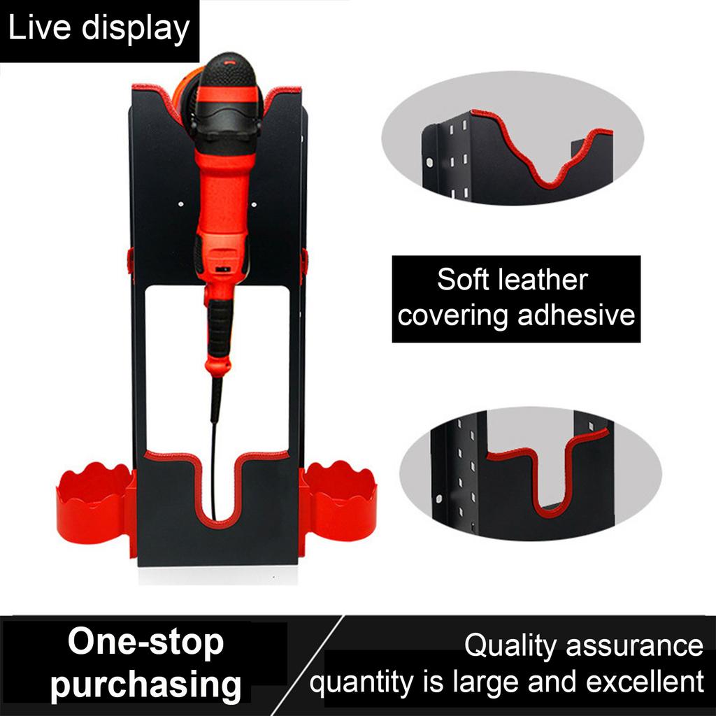 Держатель для полировального круга, настенное крепление, полировальное устройство для автомобиля, органайзер для полировки, стойка для хранения аксессуаров для автомагазина