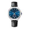 Duke of Lorraine Men's Automatic Watch - Moon Phase, Butterfly Buckle, Leather Strap.