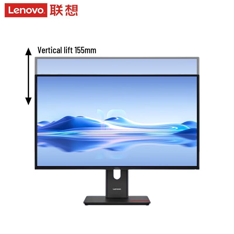 Lenovo Бизнес-монитор ThinkVision 31,5 дюйма 4K USB-C, штекер CN (адаптер в комплекте)