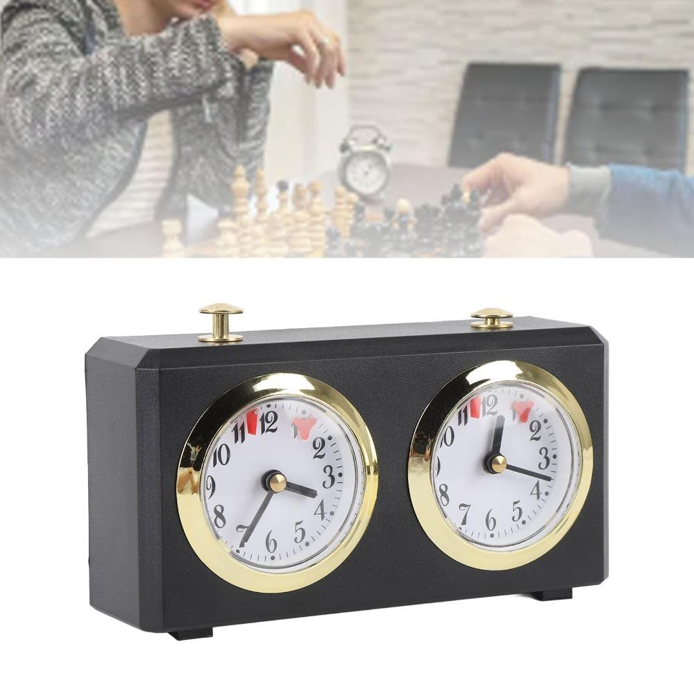 with Large Dials Analog Chess Clock No Batteries Required Board Game Clock Chess Matches