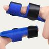 Finger Splint with Adjustable Fastening Strap Soft Breathable Middle Finger Support Protection Finger Stabiliser Brace for Adults Children