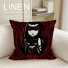 Cute Emily the Strange Cushion Cover Pillowcase Set Pcs x x Breathable Washable Sofa Cushion Cover