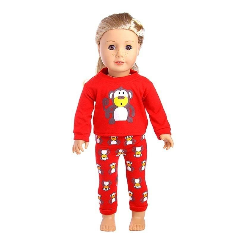 18 Inch American Girl Doll Clothes American Girl Doll Pajamas