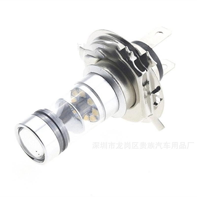 H4 100W 20Led Лампа Hi/Lo Beam Hid 6000K Белый Мотоциклетная Фара Высокая Мощность