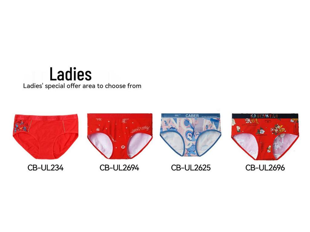 Caber Women's Antibacterial Breathable Triangle Briefs - Comfortable, Sexy, Clearance