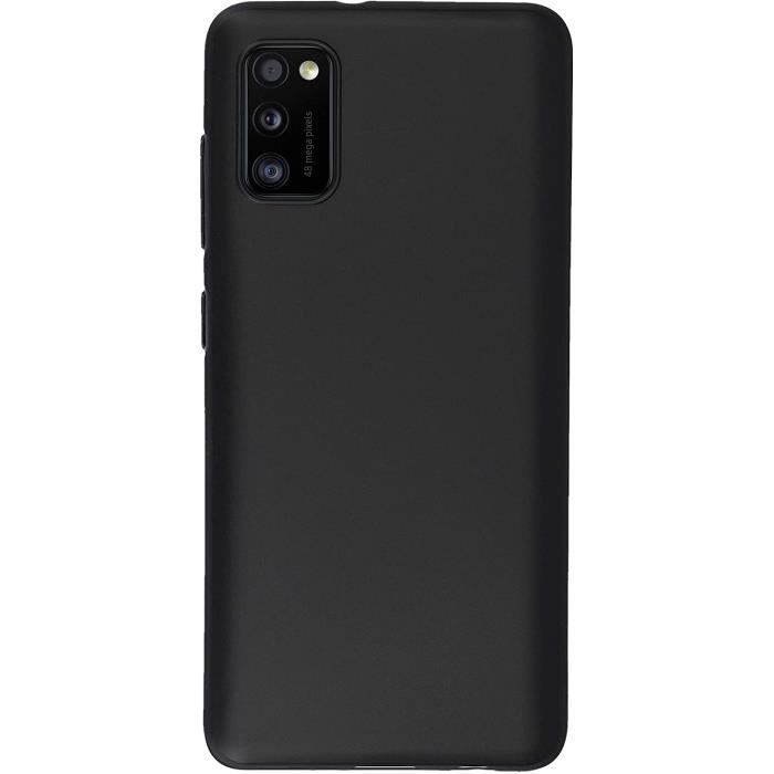 Coque de protection - Toproduits® - Galaxy A41 - Verre trempé - Souple - Bords noirs courbés