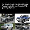Для Toyota Prado J70 J90 1997-2002 J70 1990-1996 Аксессуары Шторы Вентиляционные козырьки Оконные козырьки Погодозащитный экран Ветрозащитный экран