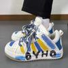 2024 Pops Shoes Корейские туфли Ins Board Shoes Кроссовки на толстой подошве
