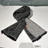 G·TENNA NX-C462 Double-Sided Loop Yarn Cashmere Scarf