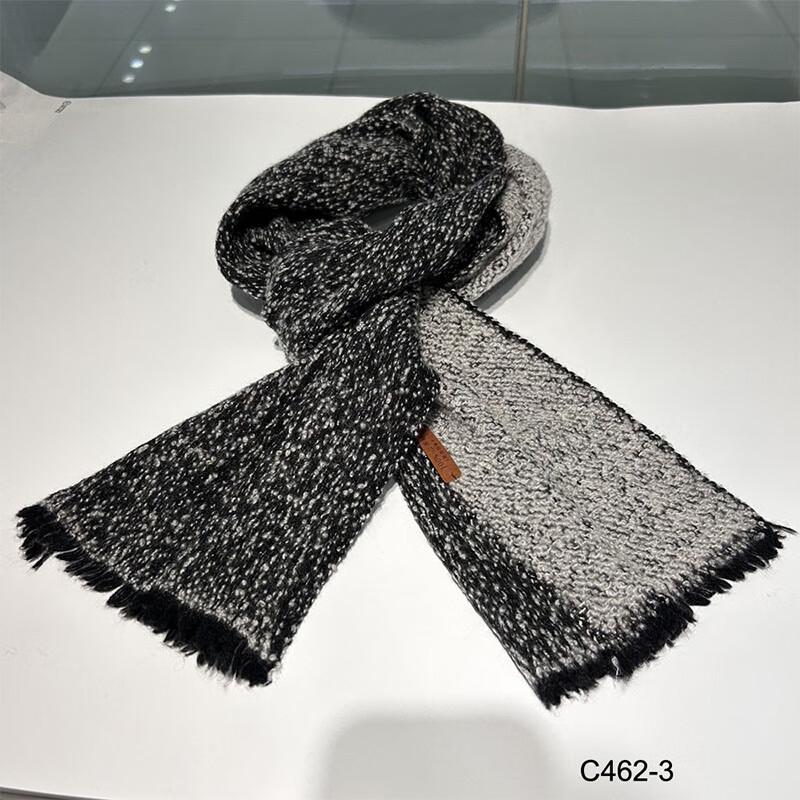 G·TENNA NX-C462 Double-Sided Loop Yarn Cashmere Scarf