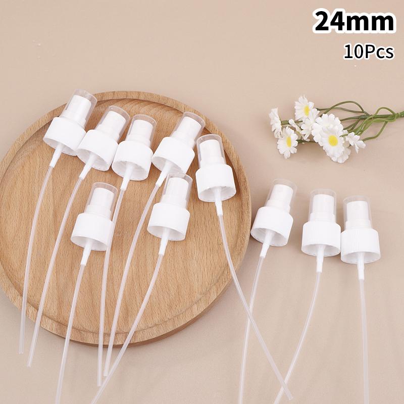 10 шт. портативный распылитель для флаконов с распылителем, насос для духов, распылительная головка с мелким туманом, сменная, многоразовая, 18/20/24 мм