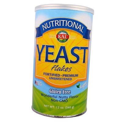 Пищевые дрожжи, мелкие хлопья, Nutritional Yeast Flakes, 340г Орех (72424001)
