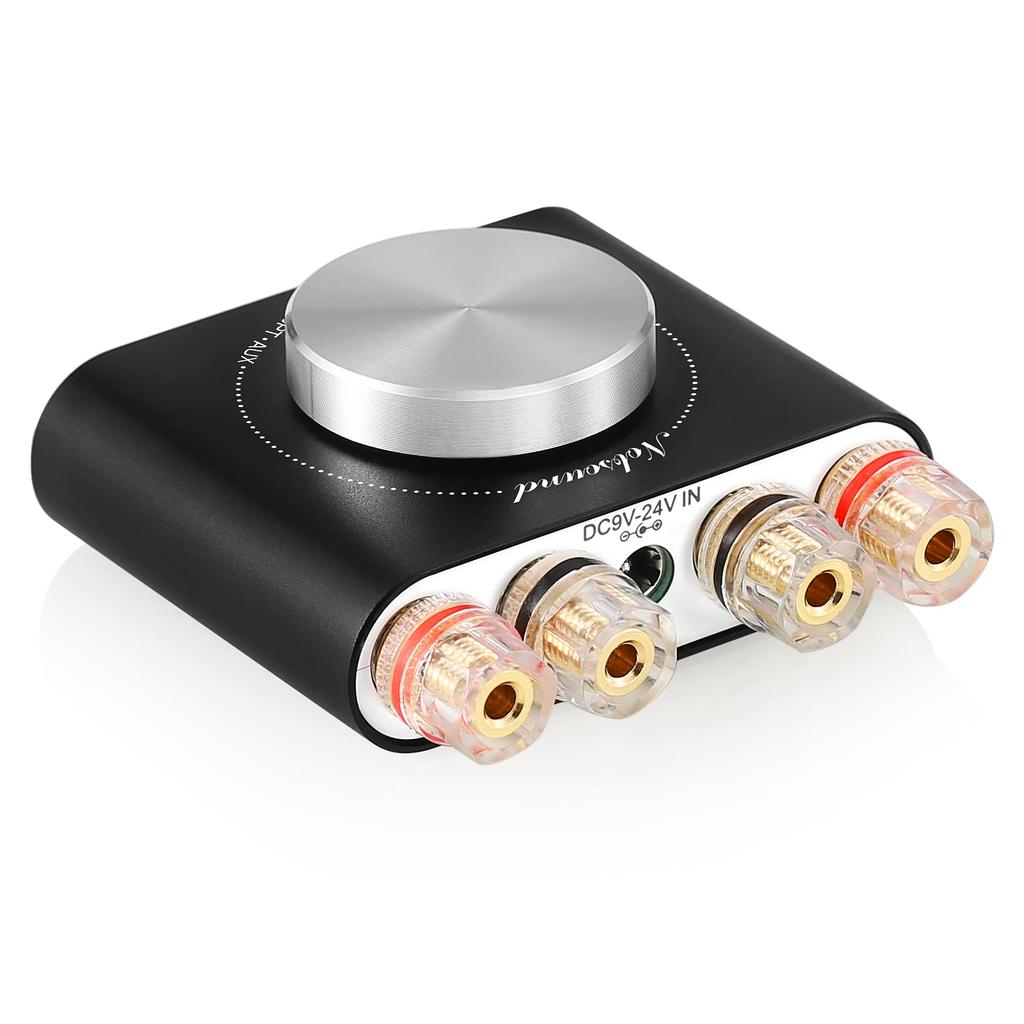 Nobsound Q10 Bluetooth цифровой усилитель стерео аудио мощность усилителя адаптер не AUX/оптический 100 Вт+100 Вт (Включено питание)