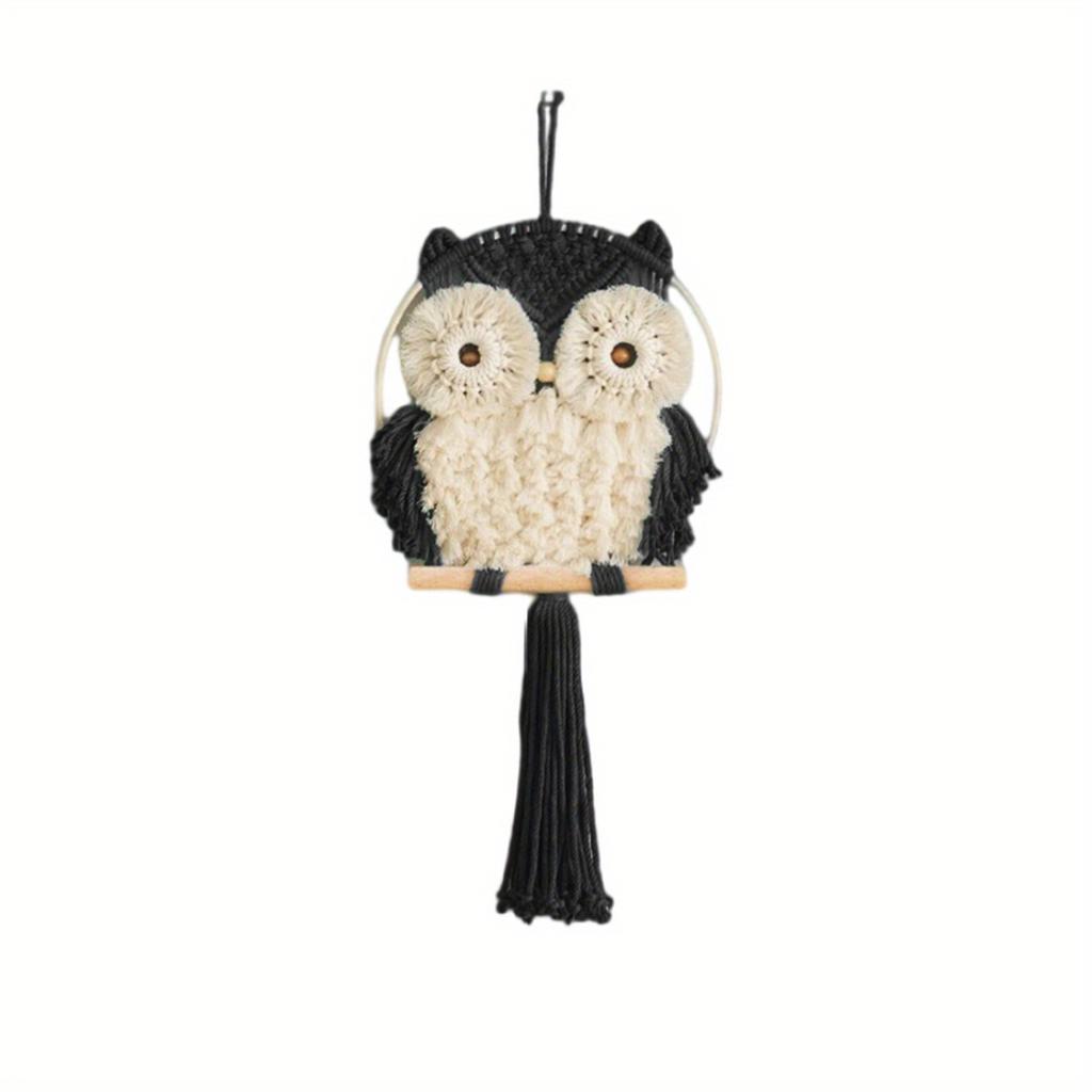 1 шт. Креативный домашний настенный декор Гобелен Настенный декор Ручной работы Гобелен с совой Подходит для подарков друзьям и семье