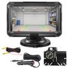 Stynxro 4.3 Inch Rear Camera Monitor Set, 12 LED Lights, 140° Ultra Wide Angle,