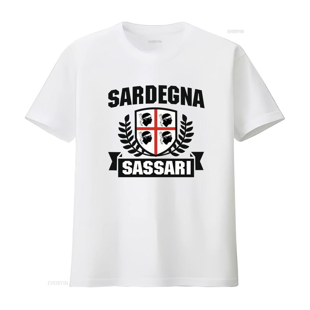 Womens J1284 Flag Of Sardinia Sassari City T Shirt Vintage Washed Stylish Versatile Designer Clothes Stretched Casual Soft