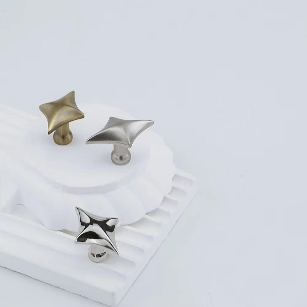 Zinc Alloy Cabinet Knobs Geometric Drawer Pulls Furniture Handles For Cabinets, Wardrobes, Drawers
