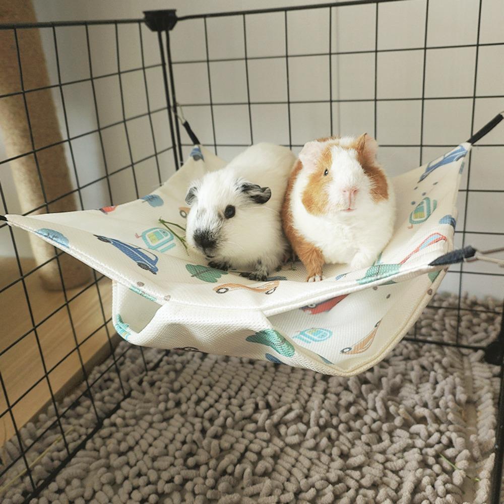 Летняя Охлаждающая Подвесная Кровать для Хомяка Дышащий Спальный Мешок для Белки Сахарный Посум Белка Хорек
