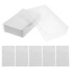 100Pcs Thick Metal Business Card Blanks Aluminum Alloy Name Cards for Sublimation Laser Engraving DIY Personalized Cards