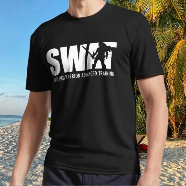 Новая футболка SWAT - Stripling Warriors Продвинутая Активная Футболка Смешная Размеры от S до 5XL
