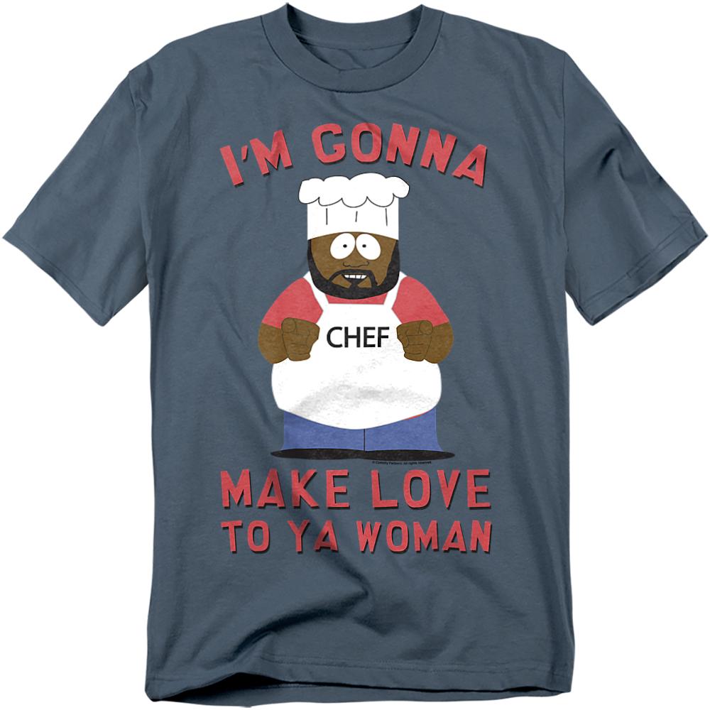 South Park Unisex Adult Make Love T-Shirt