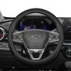 Подходит для Chevrolet Ультратонкая Дышащая Кожаная Накладка на Руль Подходит для Celze Spark Captiva Orlando Lacetti Equinox Malibu Monza Expre