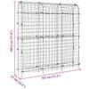 Plant Nets 2 pcs U Frame Steel