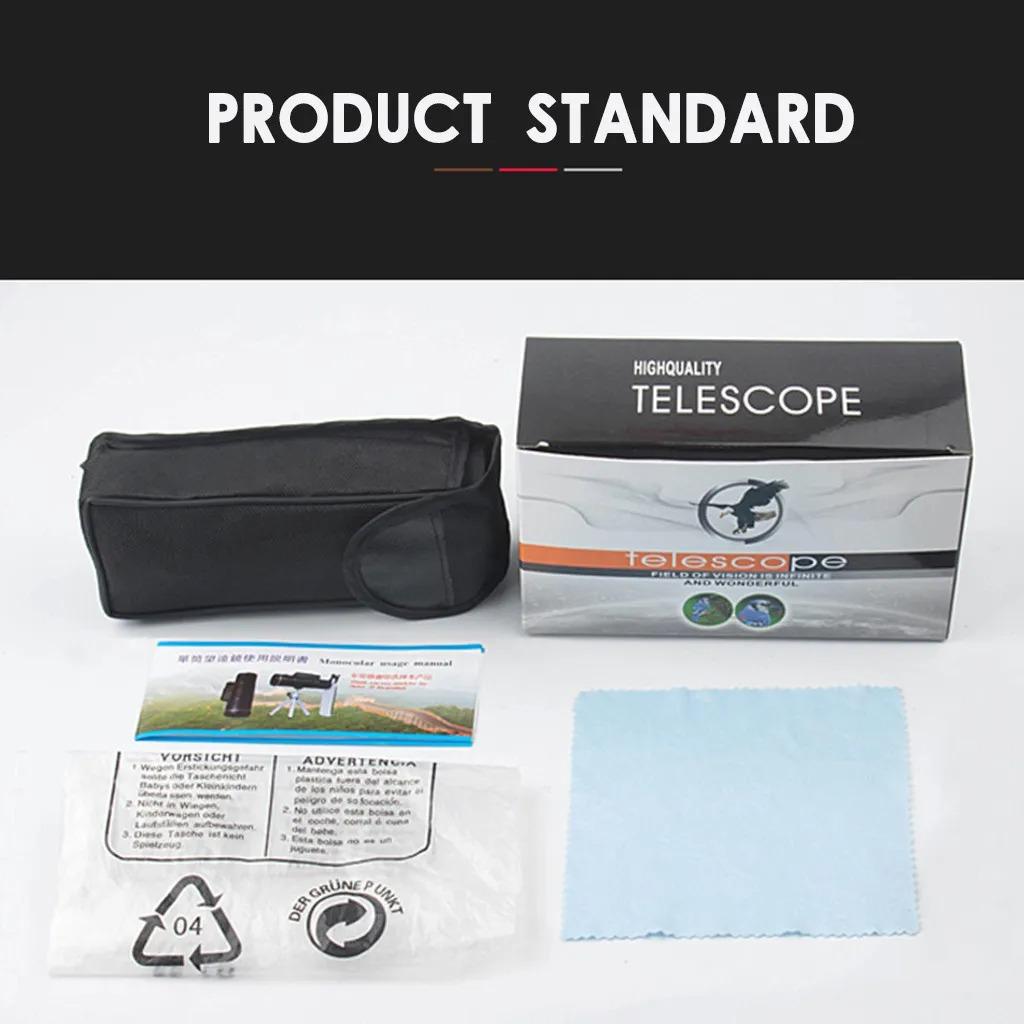 Outdoor Day Night Vision Monocular, Weatherproof Hiking Telescope, Waterproof Optical Scope